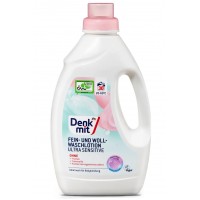 Гипоаллергенный гель для стирки деликатных и шерстяных тканей Denkmit Ultra Sensitive, 1.5 л (30 стирок)